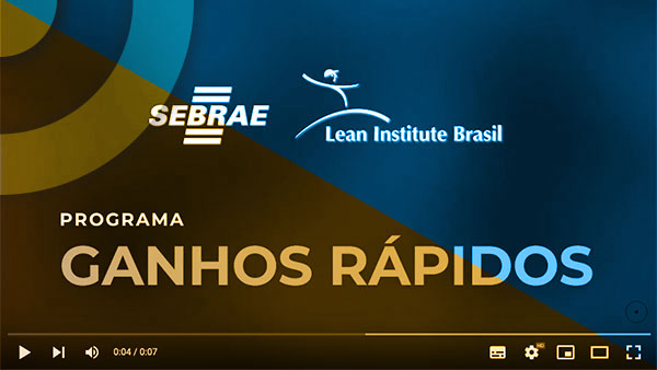 Conception, réalisation et montage pour le générique d'ouverture du programme 'Ganhos Rápidos', en partenariat avec le Sebrae
