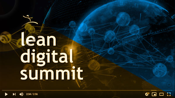Conception, réalisation, montage et composition de la bande sonore pour le générique d'ouverture du 'Lean Digital Summit 2018'