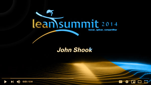 Concepção, produção, direção, edição e fotografia para a entrevista com John Shook no Lean Summit 2014