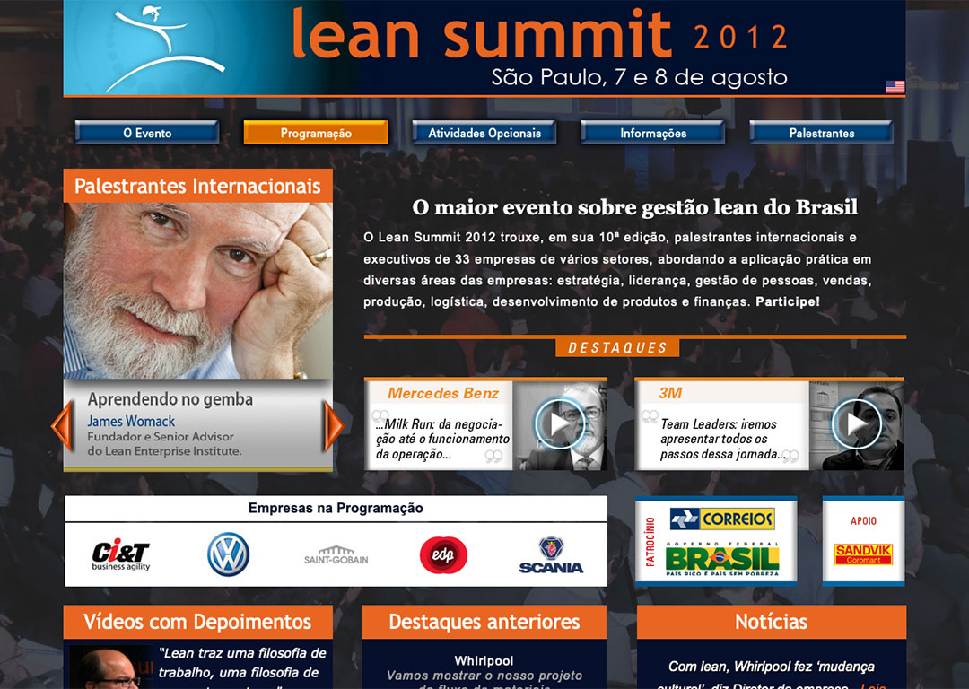 Campanha - lean summit 2012 - Nêio Mustafa