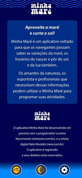 Application MinhaMaré - crédits - Nêio Mustaf